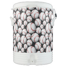 Baseball Igloo Half Gallon Beverage Cooler