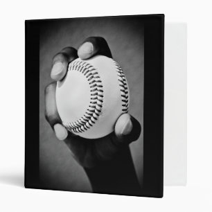 baseball in hand binder