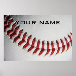 Baseball Inspirational Add Your Name Poster
