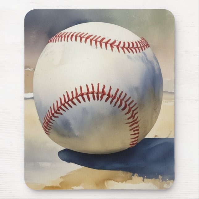 Baseball Inspirational Mouse Pad (Front)