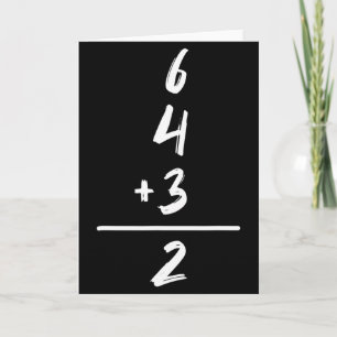 Baseball Inspired Math 6 4 3 2 Double Play Softbal Card
