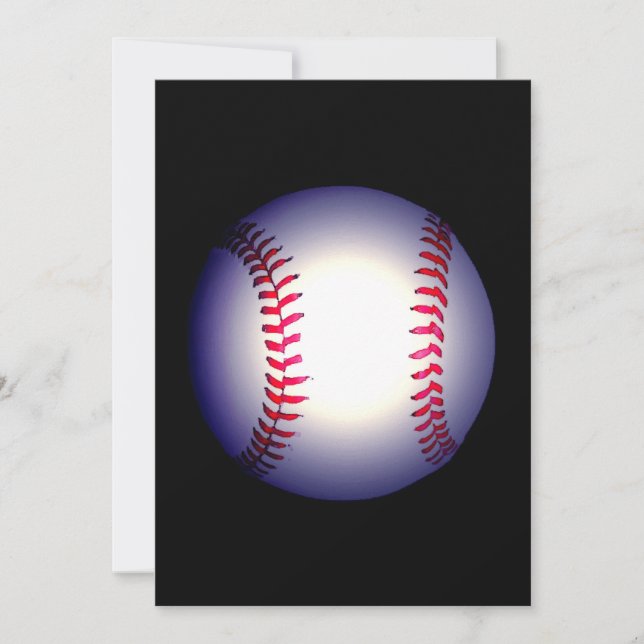 Baseball Invitation (Front)