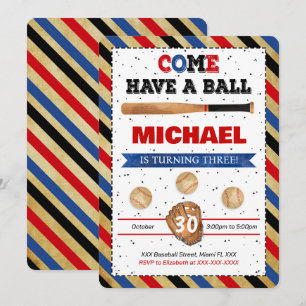 Baseball Invitation
