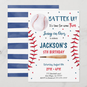 Baseball Invitation