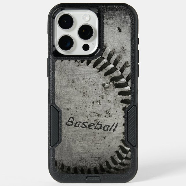 Baseball iPhone 15 Pro Max Case (Back)