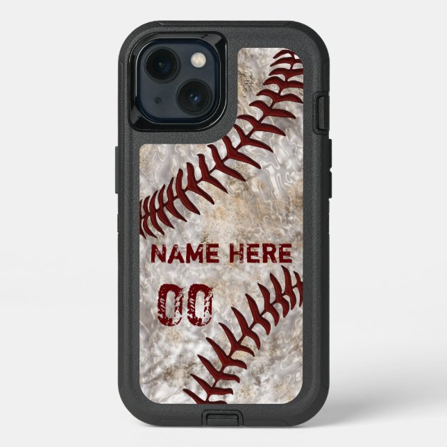 Baseball iPhone Cases or Samsung, Newest to Older (Back)