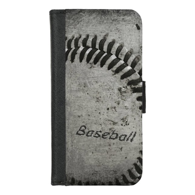 Baseball iPhone Wallet Case (Front)