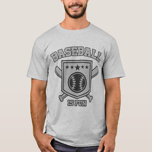 BASEBALL IS FUN SPORT T-Shirt (Front)
