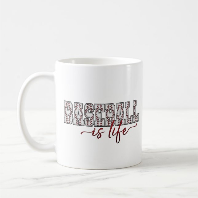 Baseball Is Life Mug (Left)