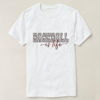 Baseball Is Life Short Sleeve  T-Shirt