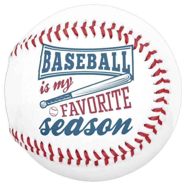Baseball Is My Favorite Season Softball (Front Right)