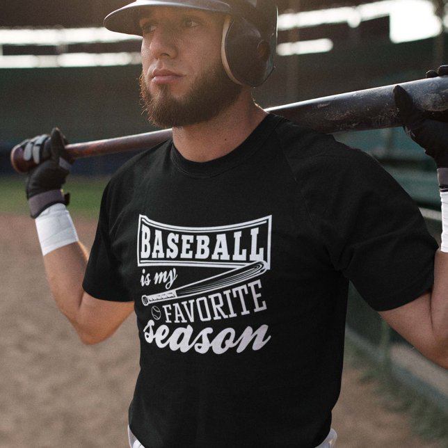 Baseball Is My Favorite Season T-Shirt (Creator Uploaded)