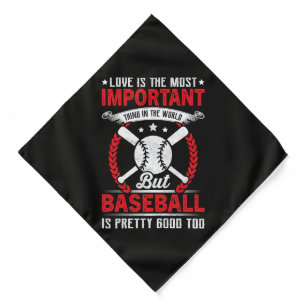  Baseball Is Pretty Good Bandana