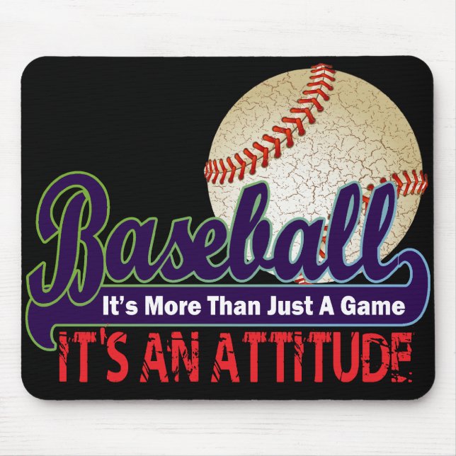 BASEBALL - IT'S MORE THAN JUST A GAME MOUSE PAD (Front)