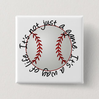 Baseball-its not just a game button