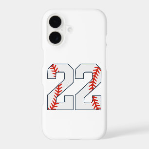 Baseball Jersey Number 22 iPhone 17 Case