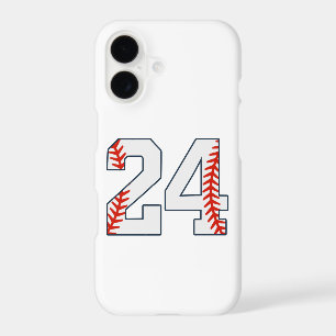 Baseball Jersey Number 24 iPhone 17 Case