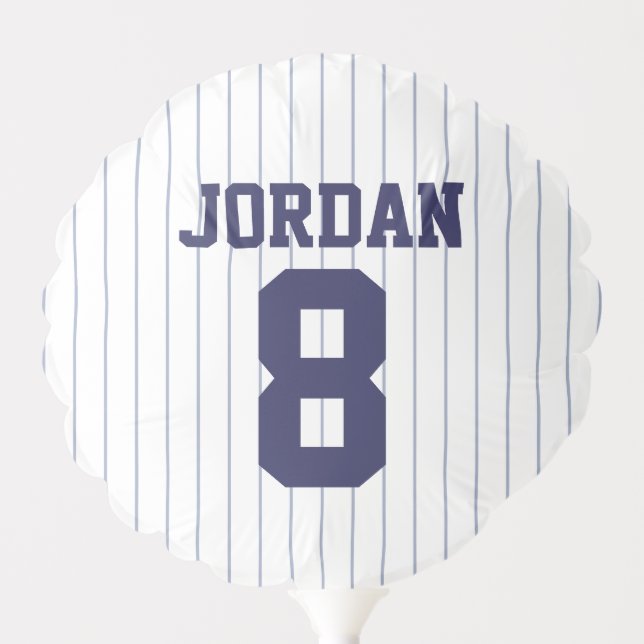Baseball Jersey - Sports Theme Birthday Party Balloon (Front)