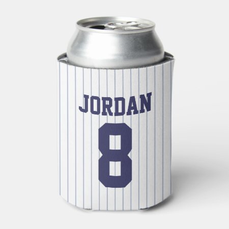 Baseball Jersey - Sports Theme Birthday Party Can Cooler