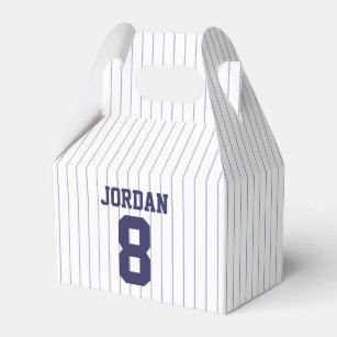 Baseball Jersey - Sports Theme Birthday Party Favor Boxes