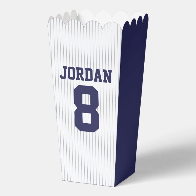 Baseball Jersey - Sports Theme Birthday Party Favor Boxes (Front)