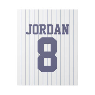 Baseball Jersey with Custom Name and Number Gallery Wrap