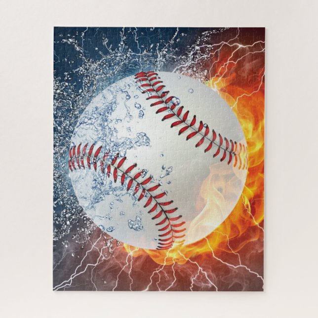 baseball jigsaw puzzle (Vertical)