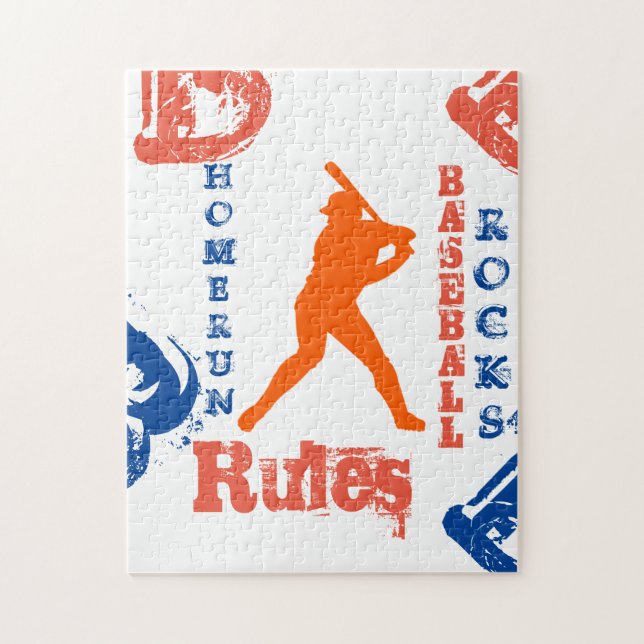 BASEBALL JIGSAW PUZZLE (Vertical)