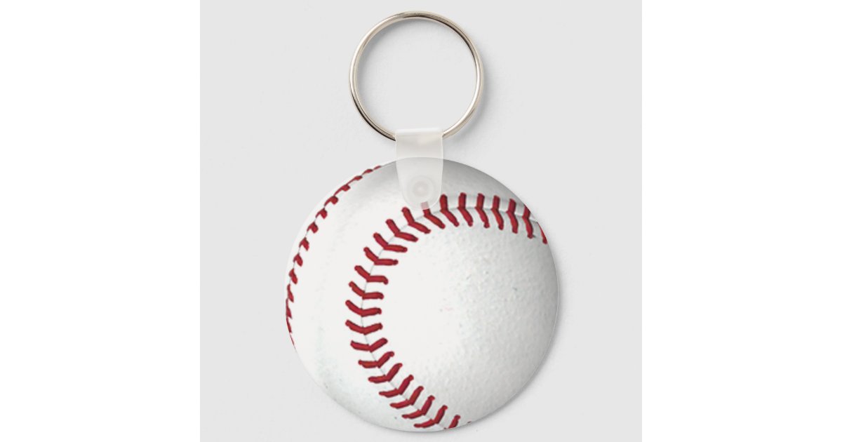 Custom Sports Photo Keychain