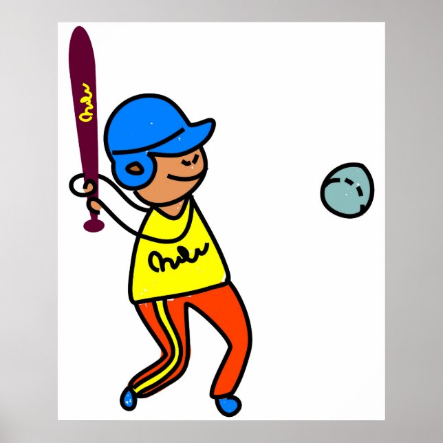 Baseball Kid Poster (Front)