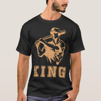 Baseball King and Baseball baseball heart baseball T-Shirt