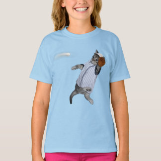 Baseball Kitten Wildcats  T-Shirt