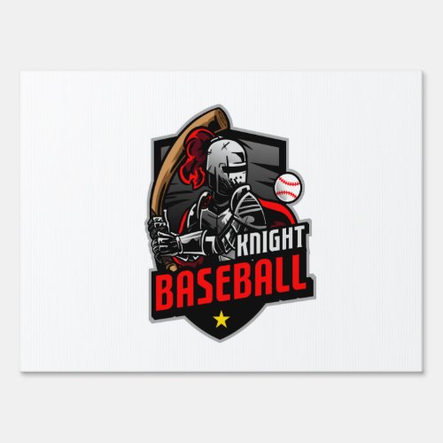 baseball knight sign