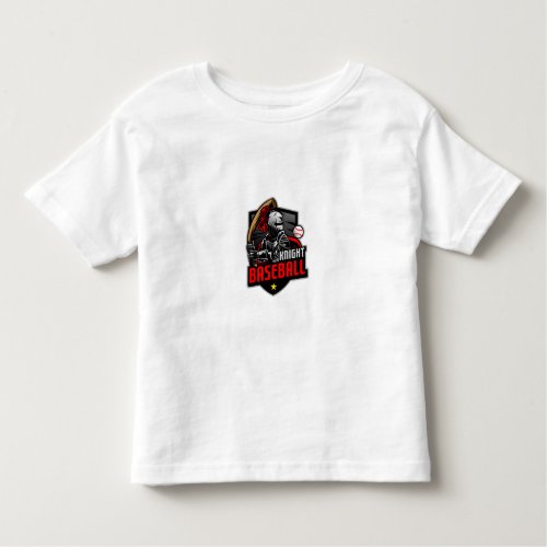 baseball knight toddler t_shirt