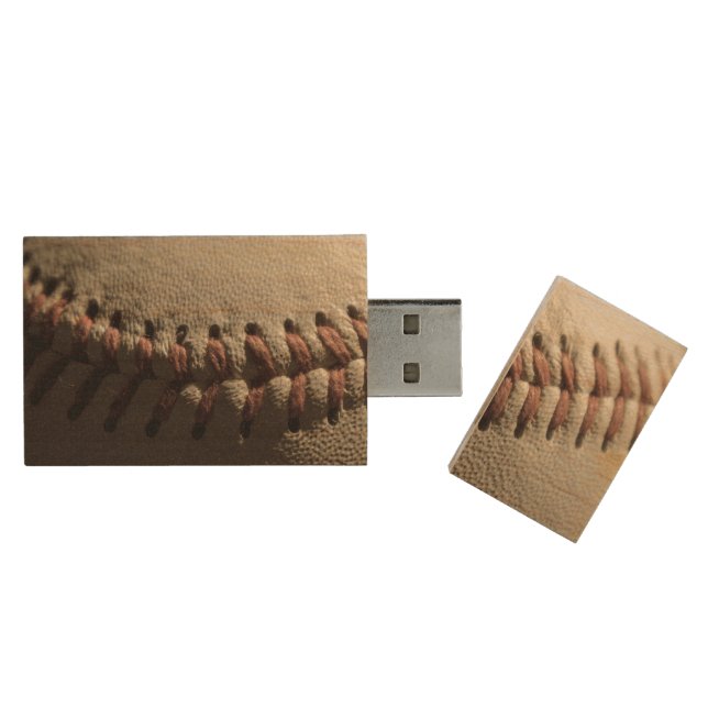 Baseball Lace usb flash drive (Opened)