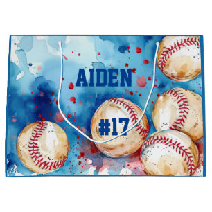 Baseball  large gift bag