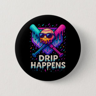 Baseball Lifestyle 101 Apparel Youth Baseball Drip Button