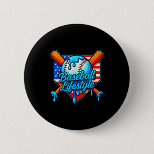 Baseball Lifestyle 101 Apparel Youth Baseball Drip Button