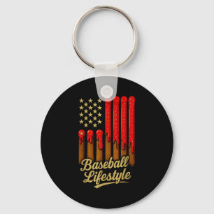 Baseball Lifestyle 101 Apparel Youth Baseball Drip Keychain