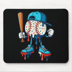 Baseball Lifestyle 101 Apparel Youth Baseball Drip Mouse Pad