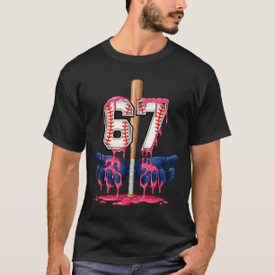 Baseball Lifestyle Shirt Youth Baseball Glove Drip