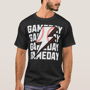 Baseball Lightning T-Shirt