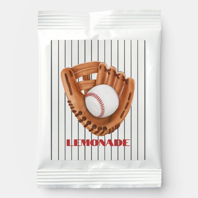 Baseball Little Rookie Home Run Lemonade Drink Mix (Front)