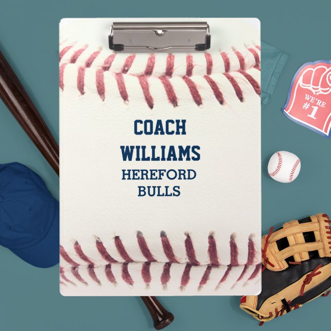 Baseball Look Personalized Clipboard (Creator Uploaded)
