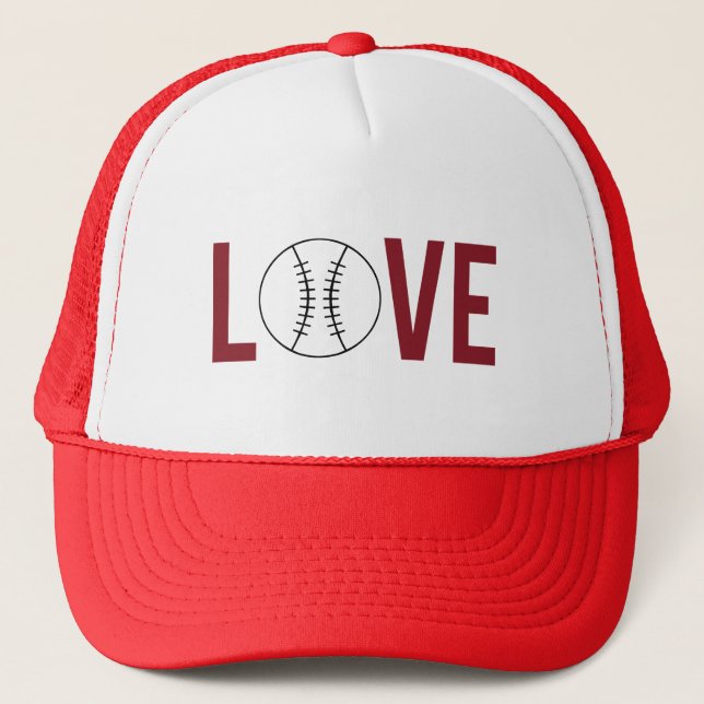 Baseball Love Hat (Front)