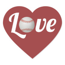 Baseball Love Sports Theme Wedding Favor Thank You