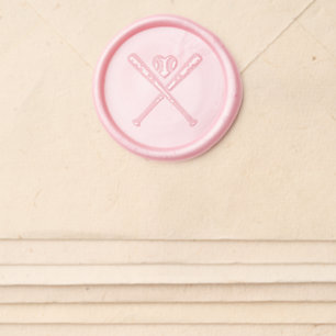 Baseball Love Wax Seal Sticker