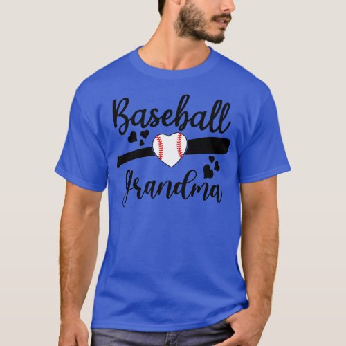 Baseball Lover Cute Baseball Grandma   1  T_Shirt