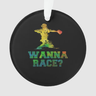 Baseball Lover Do You Wanna Play A Match ? Ornament