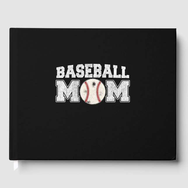 Baseball Lover | I'm the Best Baseball Player Guest Book (Front)
